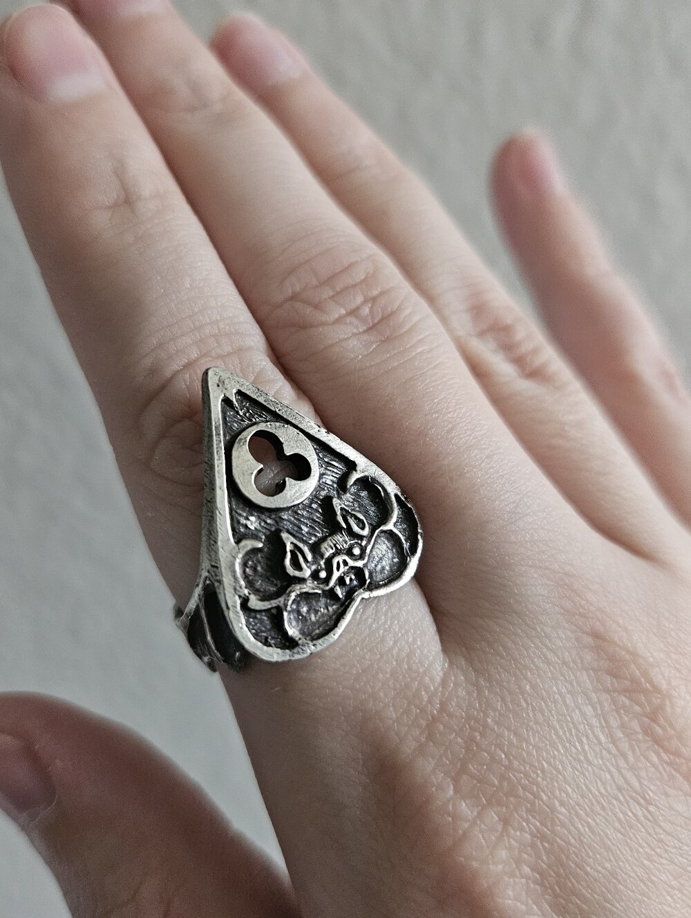 Miyu Decay | Nights Planchette Ring, Size 8
